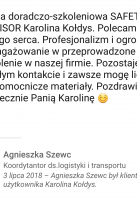 Referencje Linkedin - Pani Agnieszka Szewc